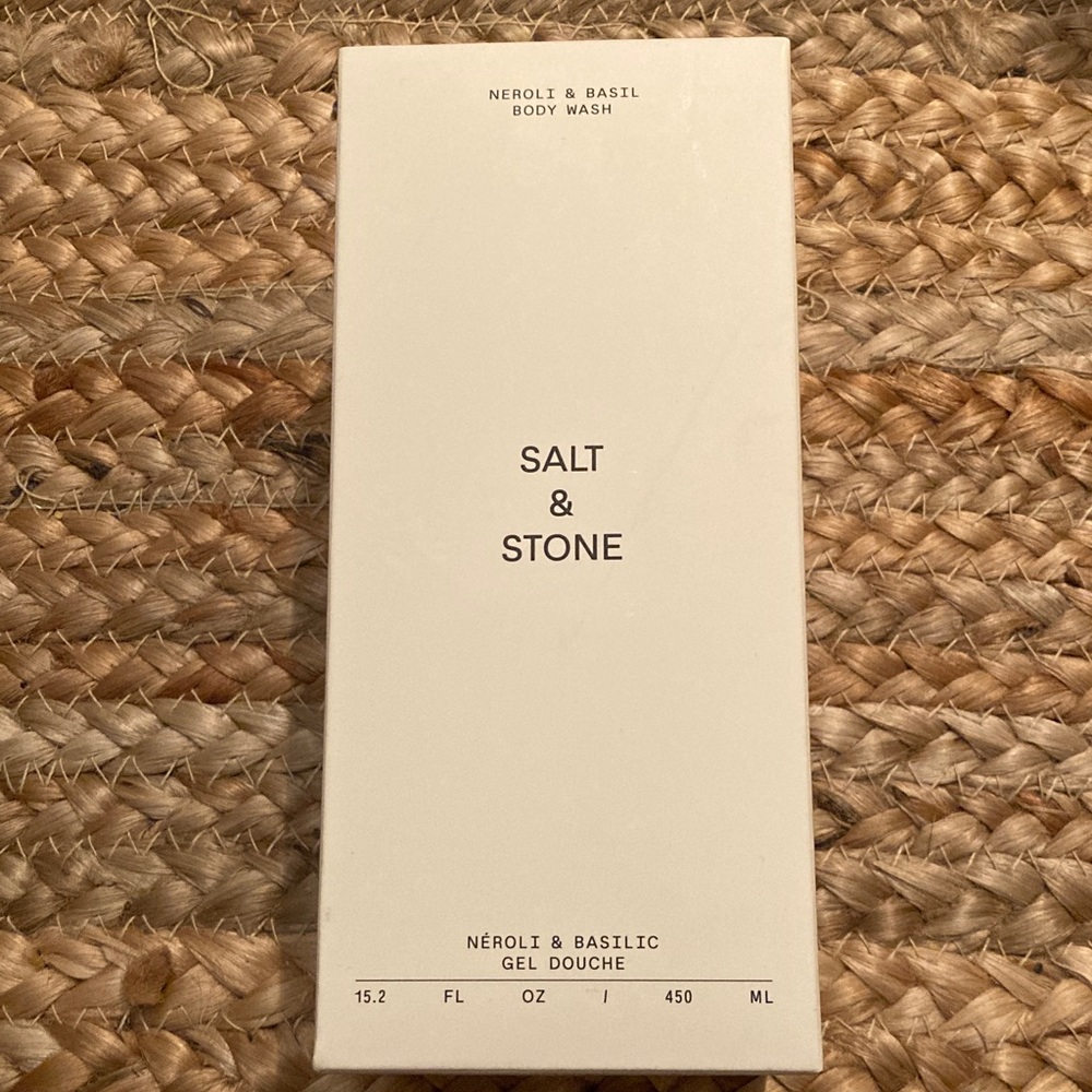 Salt & Stone Neroli & Basil Body Wash